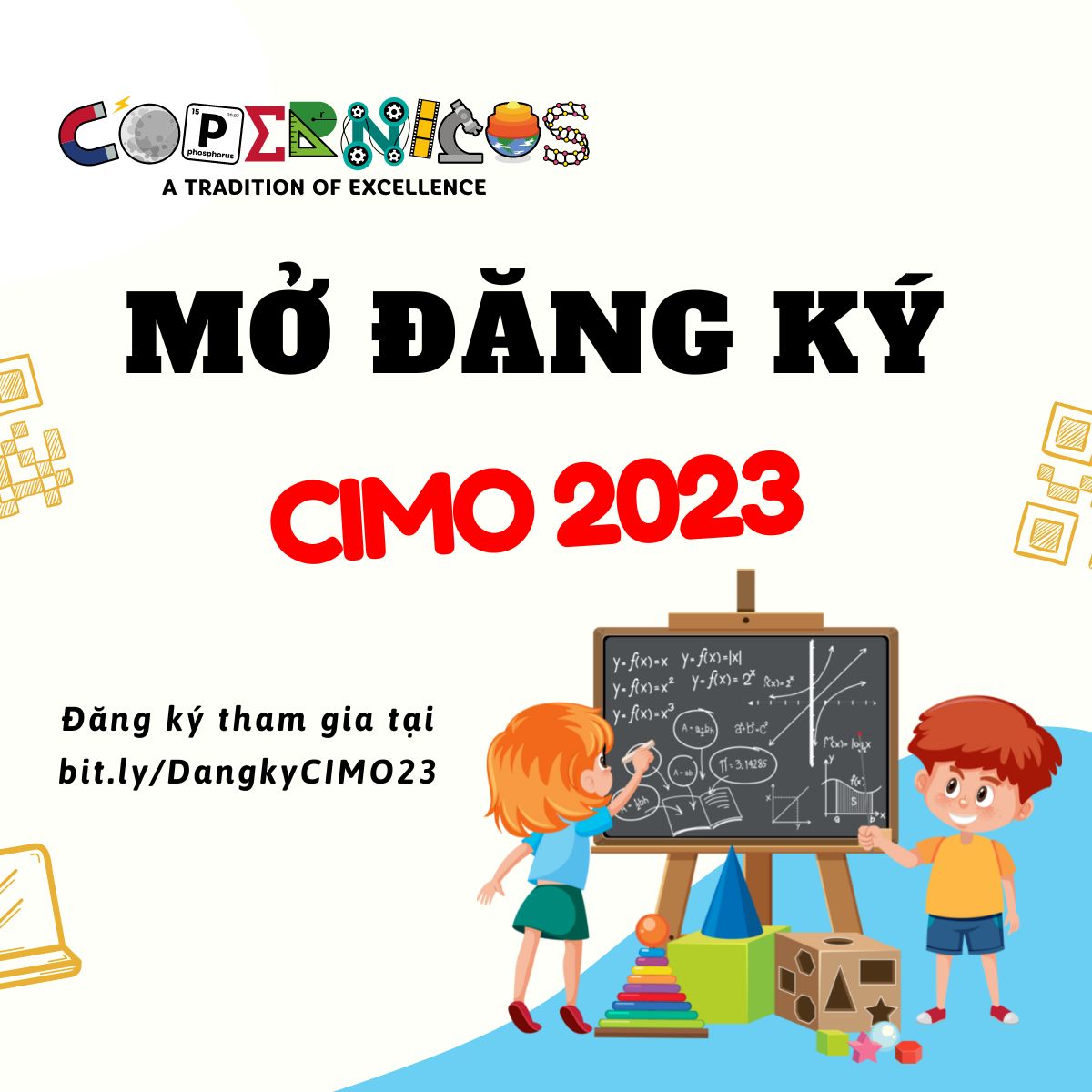 [MỞ ĐĂNG KÝ] KỲ THI OLYMPIC TOÁN HỌC QUỐC TẾ CIMO 2023 - Fermat Education