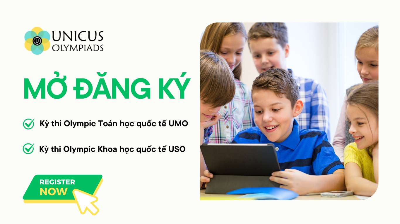 [MỞ ĐĂNG KÝ] Kỳ thi Olympic Toán học quốc tế UMO - Olympic Khoa học ...